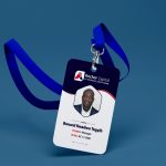 id card mock up